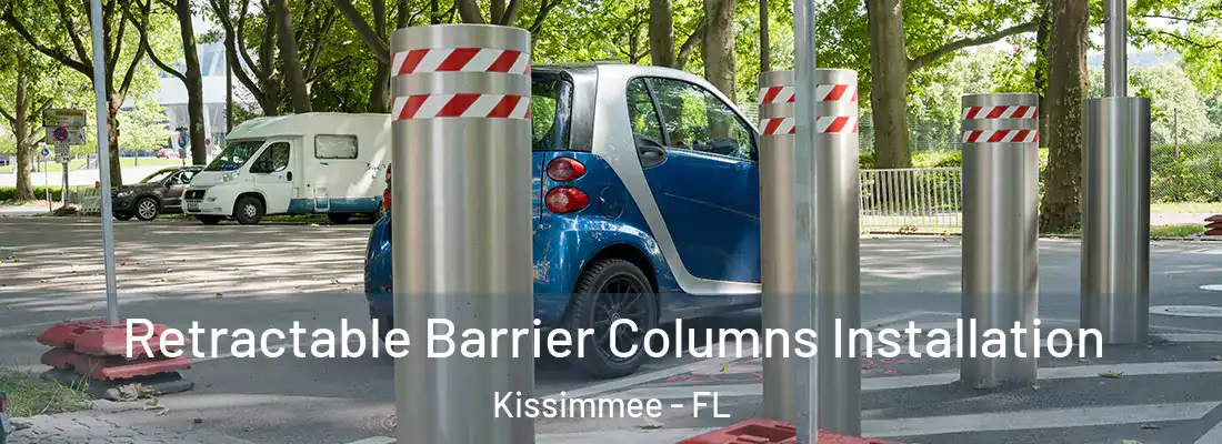  Retractable Barrier Columns Installation Kissimmee - FL